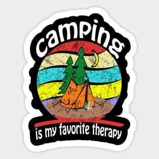 camping Sticker